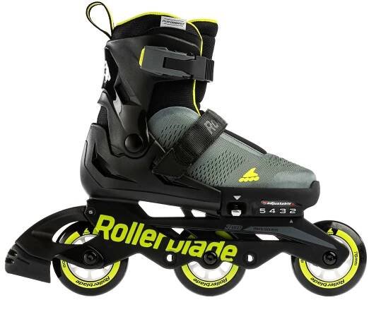Inline brusle Rollerblade MICROBLADE FREE 3WD šedé