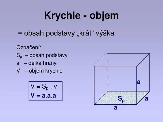PPT - Krychle PowerPoint Presentation, free download - ID:4181089