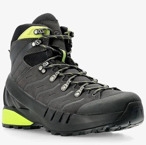 Trekové boty Scarpa Cyclone S GTX - shark/lime