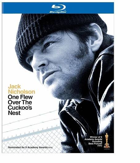 Jack Nicholson in Přelet nad kukaččím hnízdem (1975)