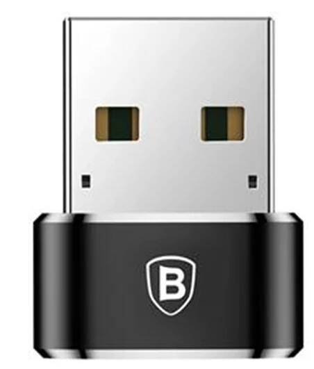 Baseus Adaptér z USB-C na USB-A Black - Mpouzdra.cz