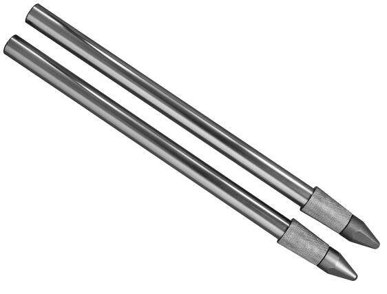 2ks - Náhradní Nohy pro Stojan Delphin RPX4 Silver 41-70cm