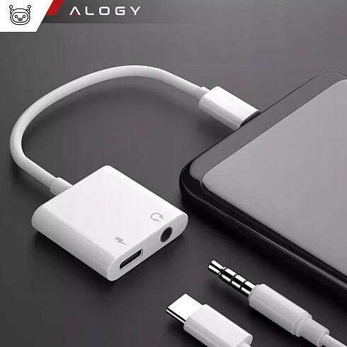 ADAPTÉR USB-C MINI JACK 3,5 MM ADAPTÉR KABEL AUX PRO SAMSUNG IPHONE DAC Váha výrobku včetně jednotkového obalu 0.012 kg