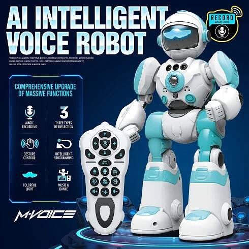 AI RC Robot with Voice Remote Control Intelligent Robot for *-8 gift