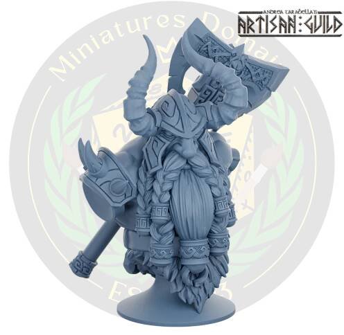 Dwarf Berserker BUST