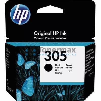HP 305 Black Original Ink Cartridge, HP 305 Black Original Ink Cartridge - 3YM61AE#ABE