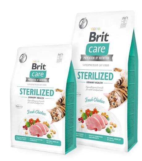 Brit Care Cat Grain-Free Sterilized Urinary Health, 7 kg