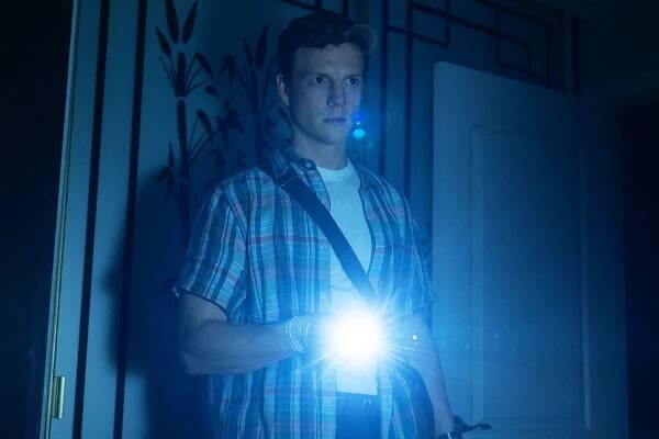 Patrick Gibson as Dexter Morgan in Dexter: Original Sin, episode 9, season 1, streaming on Paramount+, 2024