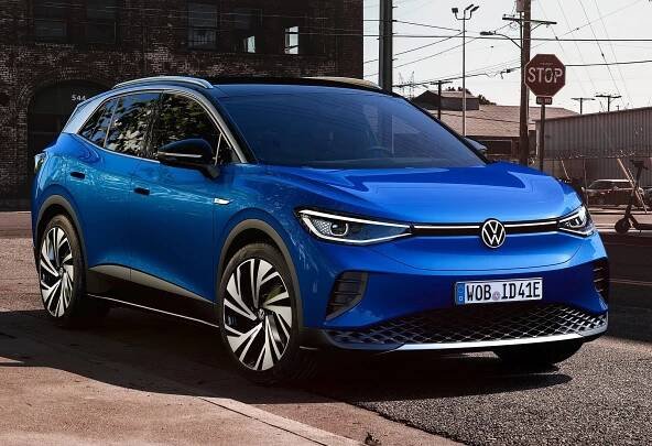 Volkswagen ID.4 je rovněž čistě elektrický