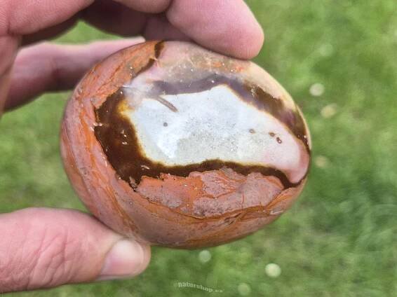 Leštěný kámen jaspis pestrý 213g - naturshop.cz
