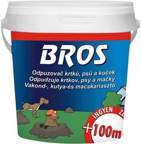BROS Odpuzovač krtků psů a koček 450 ml