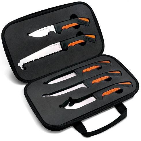 Sada Pevných Nožů Cold Steel HUNTING KIT / 5 KNIFE SET