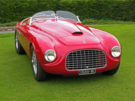 Ferrari 166 Sport automobil a modelové roky