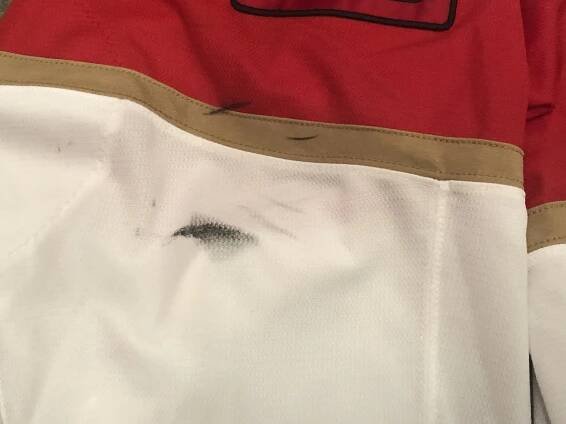 James Reimer Panthers MSD — Game Worn Goalie Jerseys
