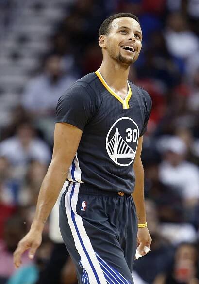 Stephen Curry z Golden State Warriors.