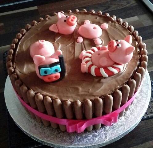 Pigs in Mud Cake Recipe