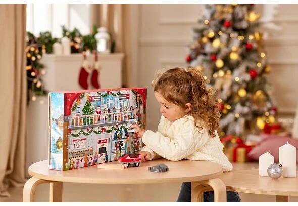 Hape Adventní kalendář Vláčkodráha