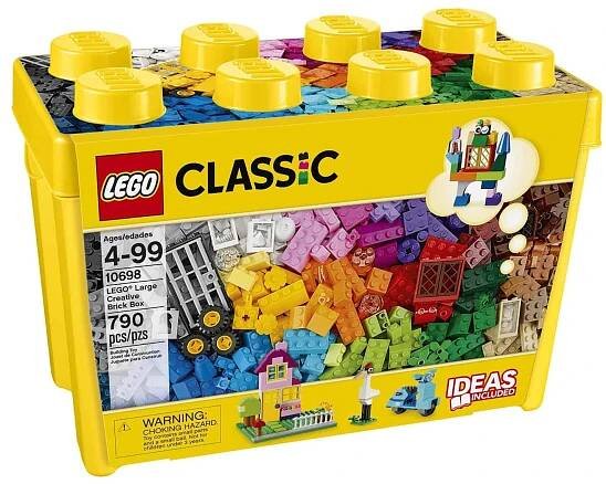 Amazon LEGO Classic Large Creative Brick Box 10698 Building Toy Set for Kids
