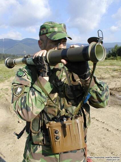 68 mm reaktivní protitankový granát vz. 75 (RPG-75) - 