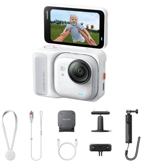 Insta360 GO Ultra Creator Bundle white