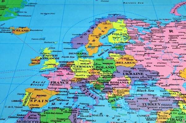 Map of Europe