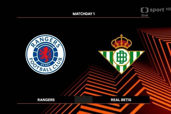 Sestřih utkání Rangers FC – Betis Sevilla – ČT sport – Česká televize