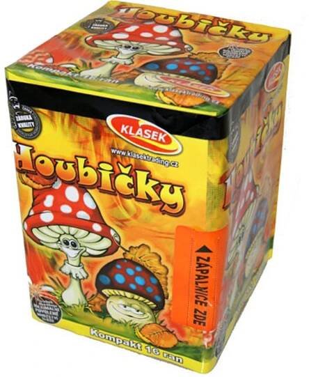 Klásek Pyrotechnics Kompakt Houbičky 16 ran