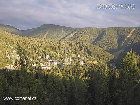 Webcam Špindlerův Mlýn - Bedřichov - 785 m n. m.