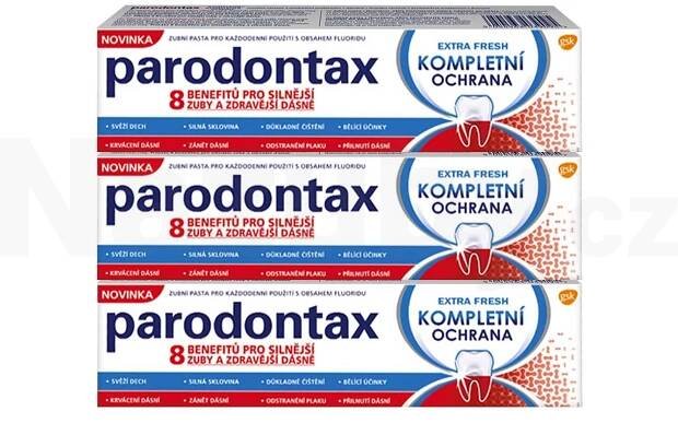 Parodontax Kompletní ochrana Extra Fresh 75 ml od 330 Kč - srovnání cen | Leano.cz