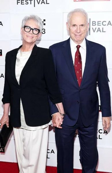 Jamie Lee Curtis and Christopher Guest attend the "Best In Show" 25th Anniversary Screening during the 2025 Tribeca Festival at BMCC Theater on June 12, 2025 in New York City