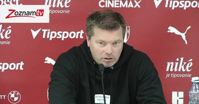 Tréner BK Häcken Jens Gustafsson po vyhratom zápase Európskej ligy v Trnave