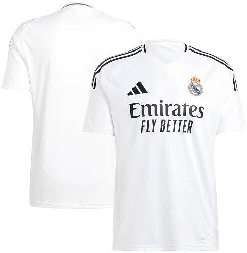  Real Madrid adidas 2024/25 Home Replica Jersey - White