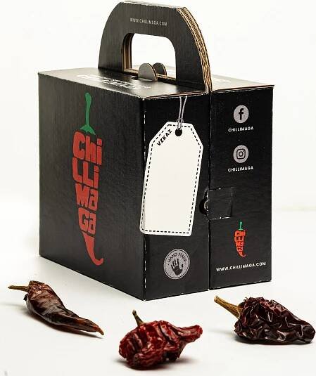 ChilliMaga Dárkový set chilli produktů 12x 60 g