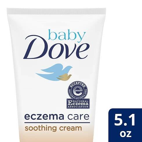 Baby Dove Eczema Care Soothing Cream 5.1 oz packshot