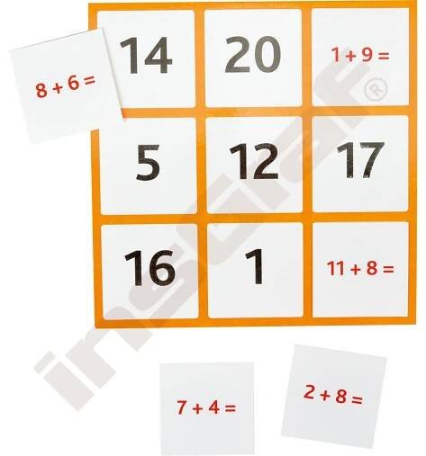 Bingo Sčítání a odčítání do 20