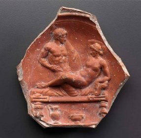 File:Fragment of bowl with an erotic scene - d.jpg - Wikimedia Commons