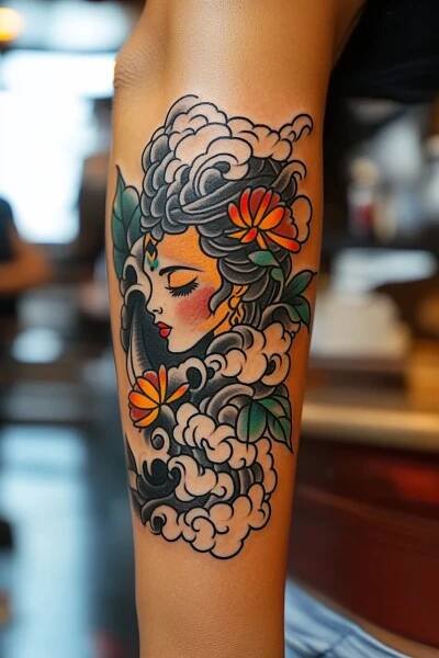 Mysterious Hannya Tattoo Artistry - Flash Your Tat - Tattoo Design Inspiration