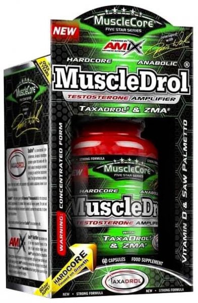 Amix MuscleCore Muscledrol 60 cps. od 462 Kč