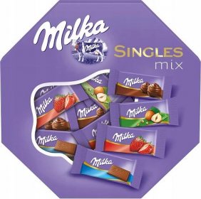 Milka pralinky Mix mléčných čokolád 138 g