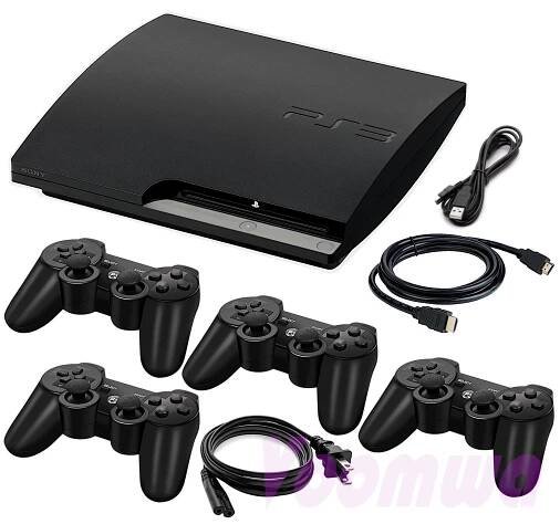 Konzole Sony PlayStation 3 PS3 Slim + 120GB 160GB 320GB 500GB + USA