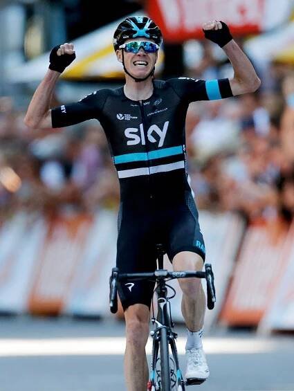 Froome v závěru nastoupil, všem ujel a oblékl žlutý dres. Kreuziger dojel pátý a drží se v popředí