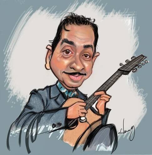 Celebrities from culture - Karikature Nana