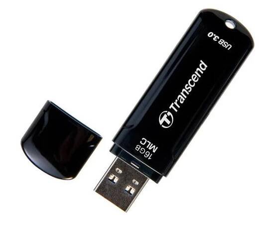 Transcend JetFlash™ 750K USB flash disk 16 GB černá TS16GJF750K USB 3.2 (Gen 1x1)