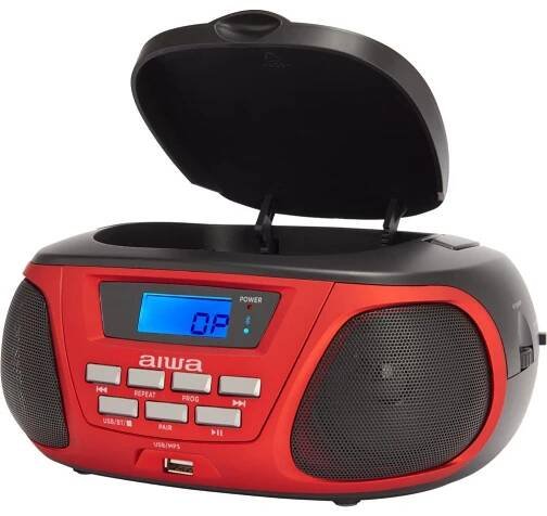 BBTU-300RD BOOMBOX CD/MP3/USB AIWA | TonerPartner.cz