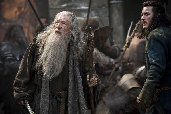 Luke Evans, Ian McKellen