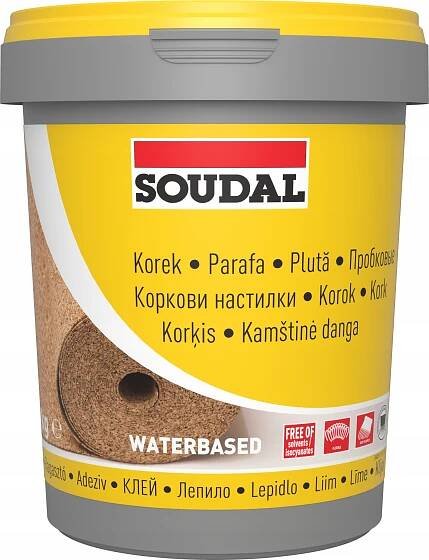 Soudal Silné dispresivní lepidlo na korek 1 kg
