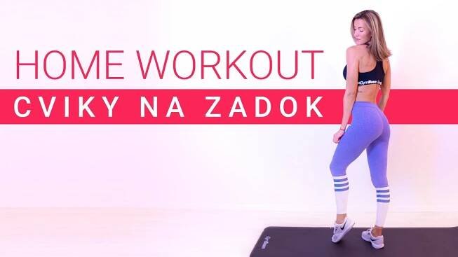 Home Workout Cviky na pevný zadok s vlastnou váhou l GymBeam