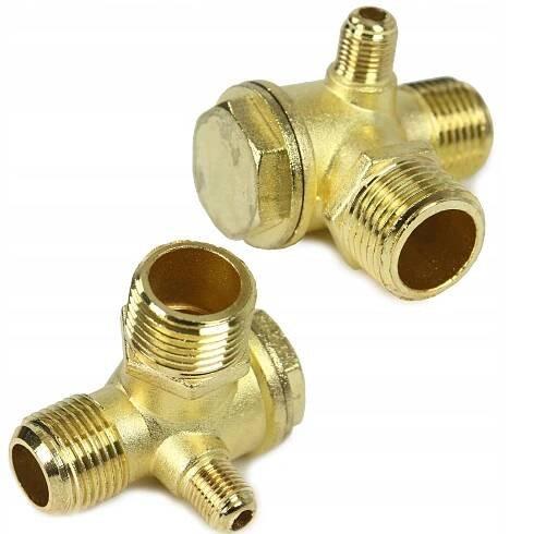Zpětný trojcestný ventil kompresoru JN-30V, 10mm, 19mm, 21mm MAR-POL