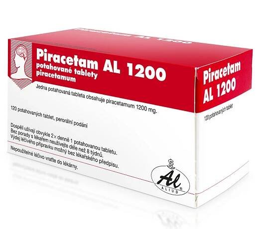 PIRACETAM AL POR 1200MG TBL FLM 120