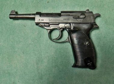 Walther P38 pistole dekorační replika Denix - Sběratelství